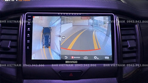Màn hình DVD Android liền camera 360 xe Ford Ecosport 2013 - nay | Bravigo Ultimate (6G+128G)  